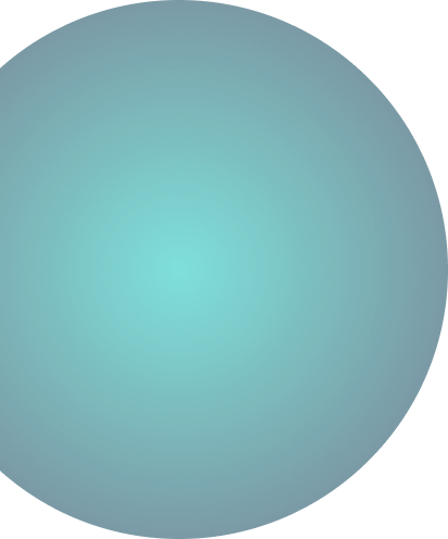 elipse da cor azul